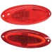 Narva Model 21 LED Marker Lamps with In-Built Retro Reflector - 124 x 45mm